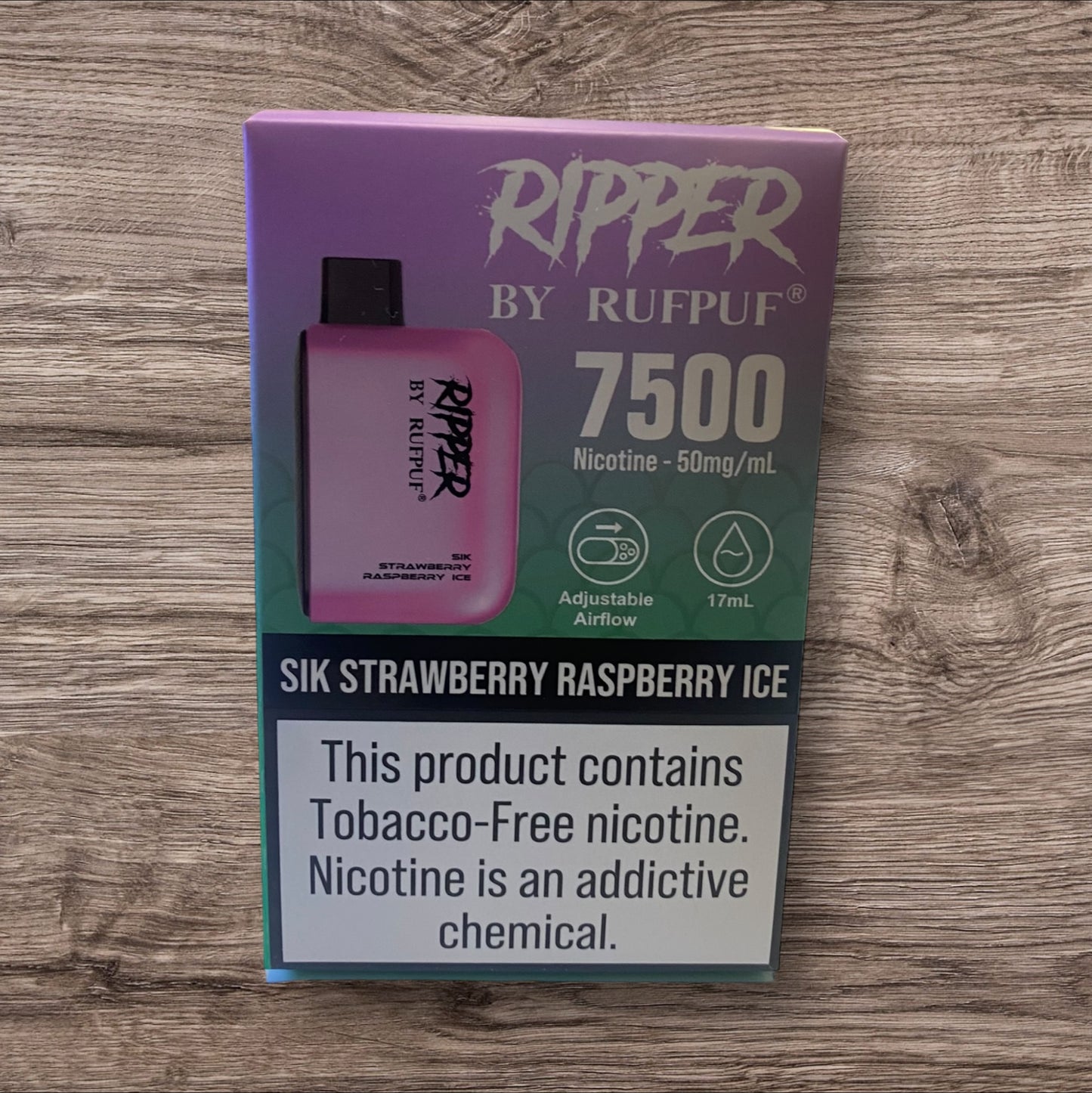 Ripper Sik Strawberry Raspberry Ice