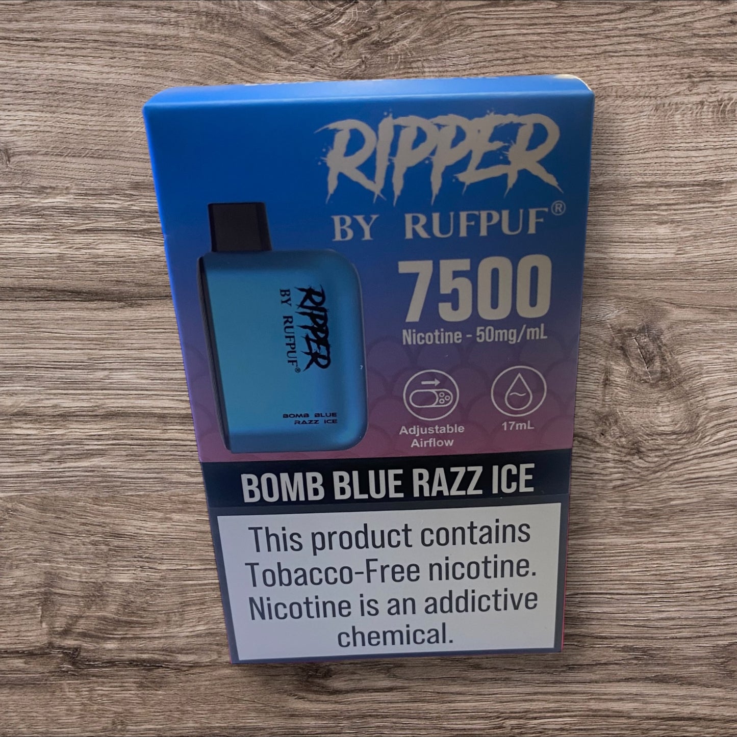 Ripper Bomb Blue Razz Ice