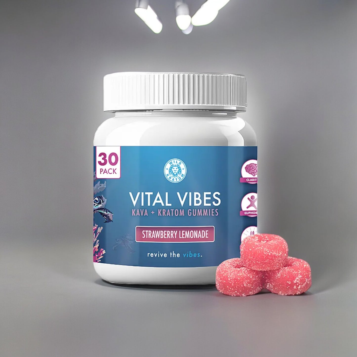 Wild Kratom Vital Vibes Gummies 10PK