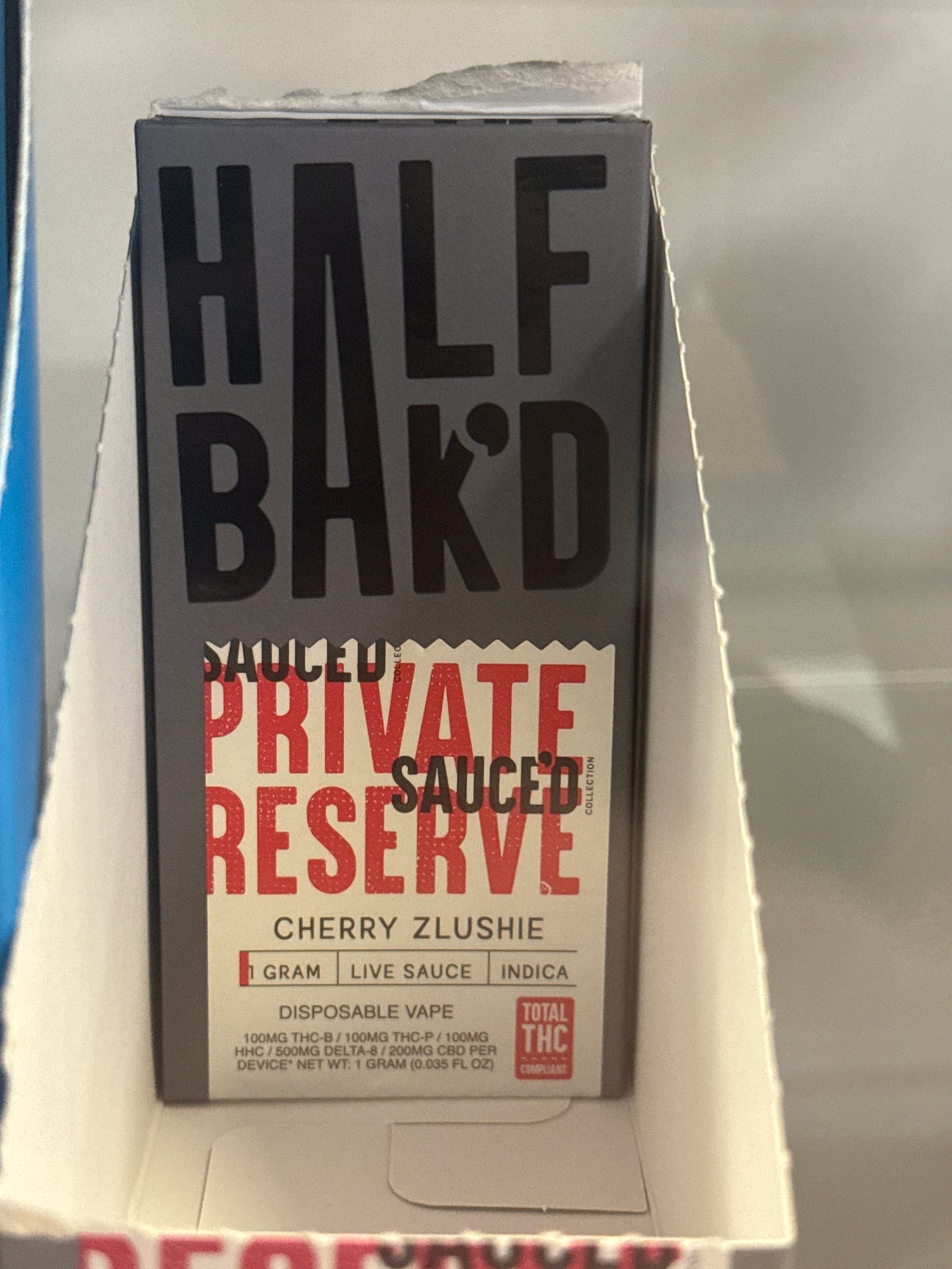 Half Baked 1g Disposable