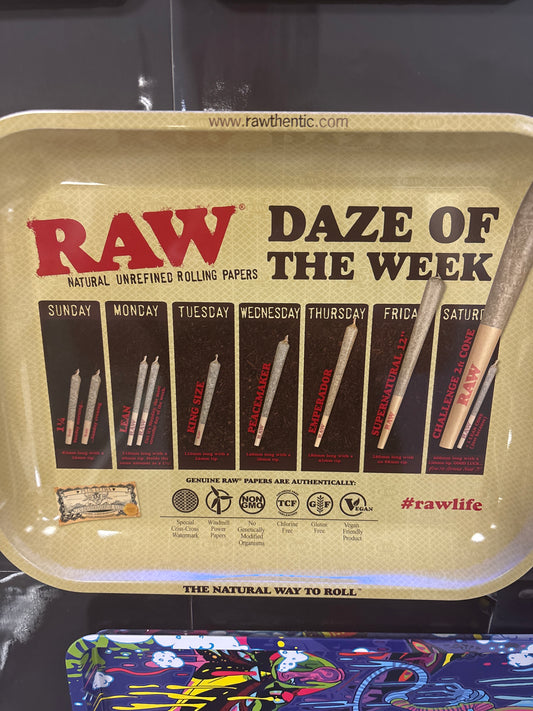RAW Daze of the Week Tray