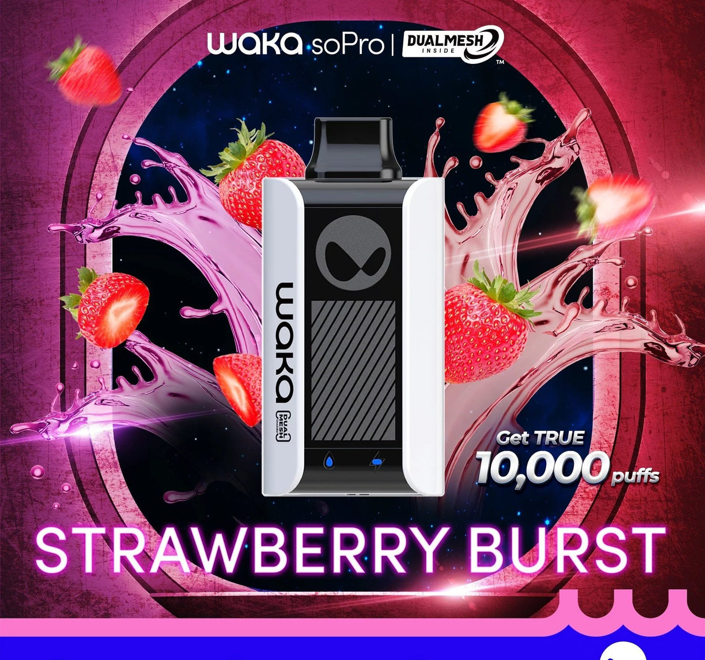 Waka 10k Strawberry Burst
