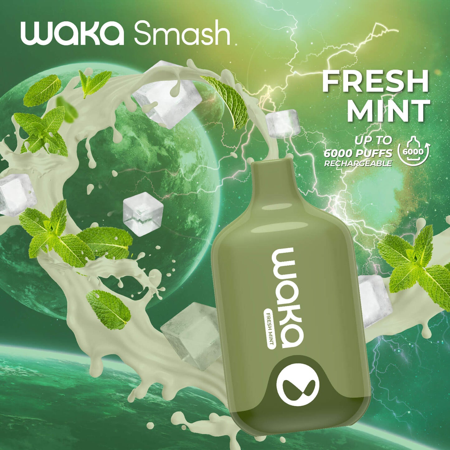 Waka 6k Fresh Mint